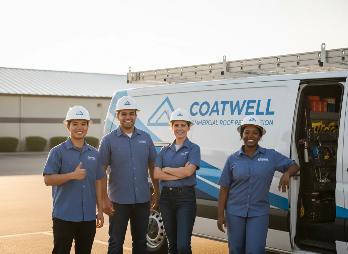 Commercial roof coating company in Clayton, KS